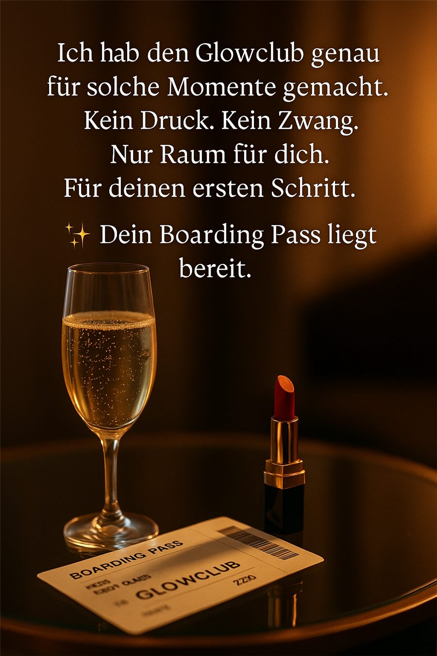 Dein Boarding Pass liegt bereit