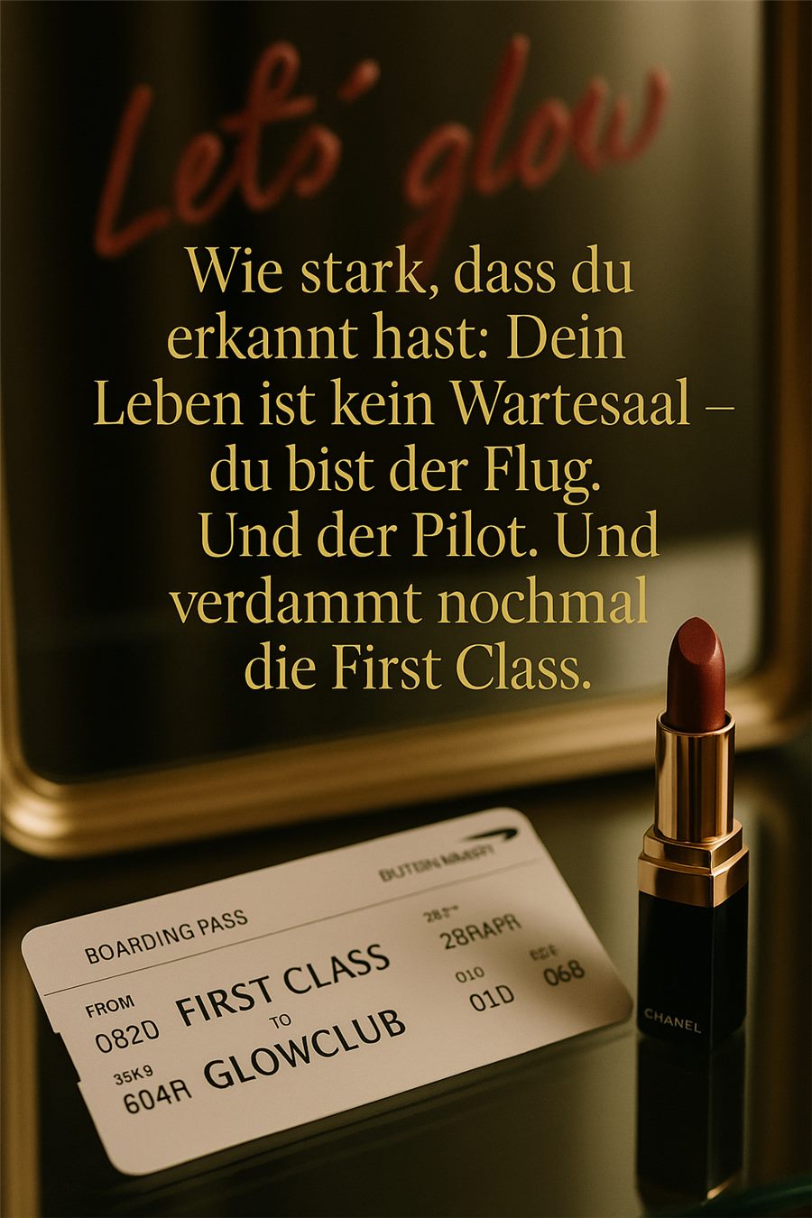 Dein Leben ist kein Wartesaal