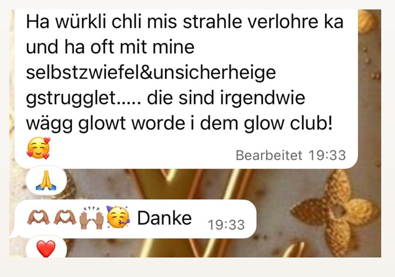 Feedback einer Teilnehmerin
